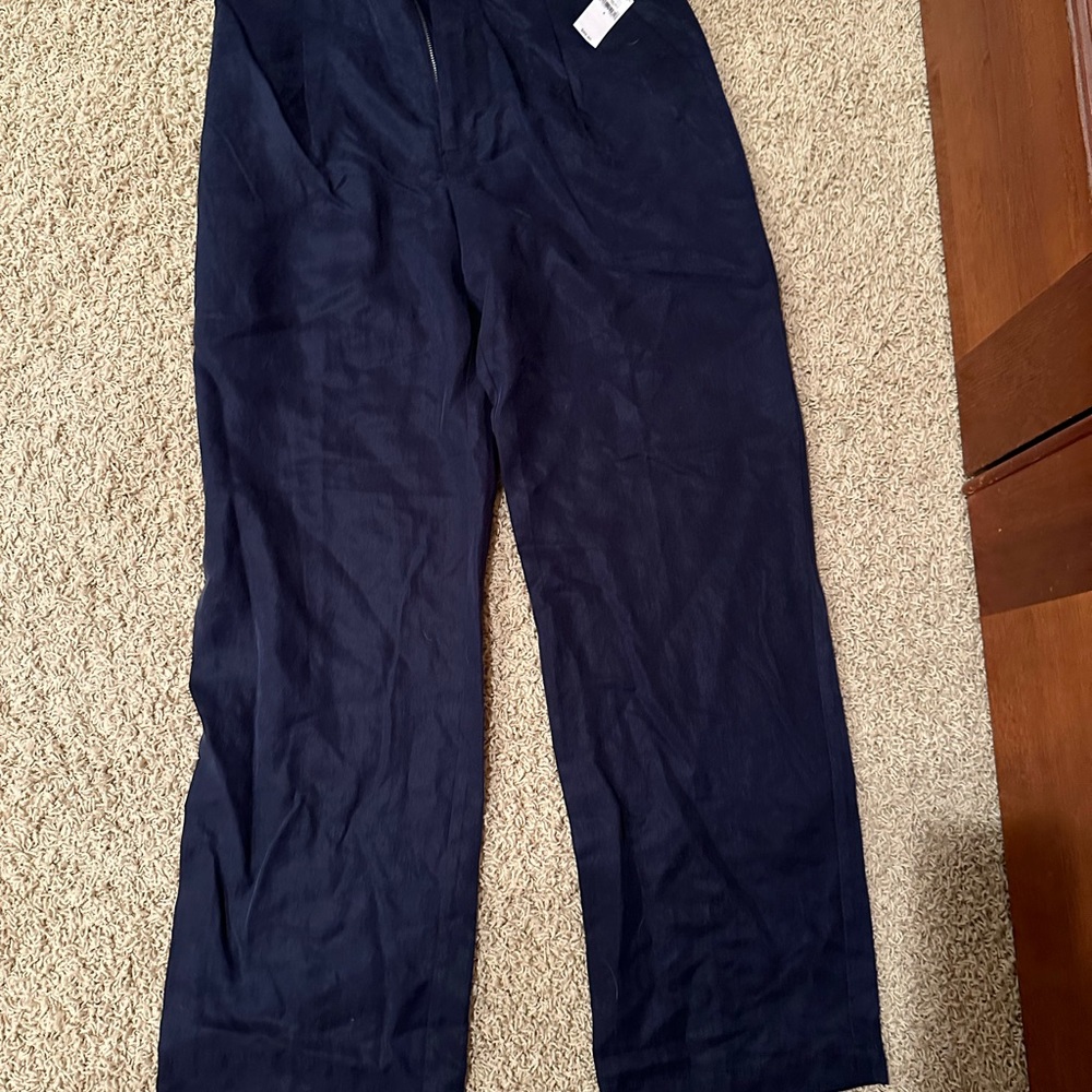 Gap Wide Leg Blue Pants